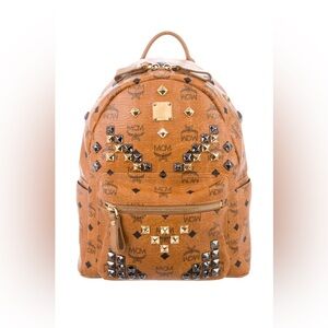 MCM Leather Stark Backpack